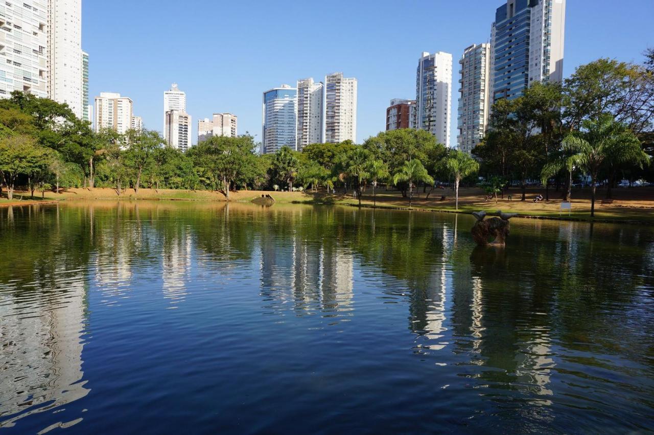 Cantinn Winner 6C Ap Luxuoso De 2 Q No Parque Flamboyant 戈亚尼亚 外观 照片